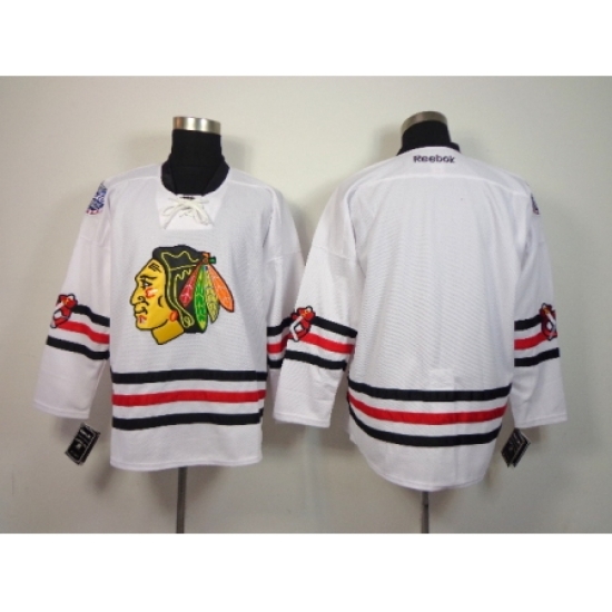 NHL Chicago Blackhawks Blank 2015 Winter Classic White Jerseys NHL Chicago Blackhawks Blank 2015 Winter Classic White Jerseys