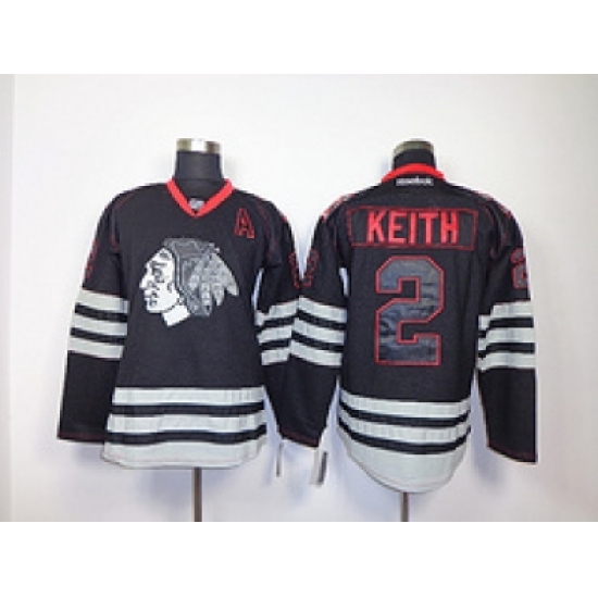 NHL Jerseys Chicago Blackhawks #2 Keith black[2013 new patch A]
