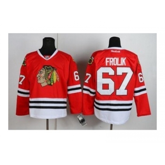 NHL Jerseys Chicago Blackhawks #67 frolik red NHL Jerseys Chicago Blackhawks #67 frolik red