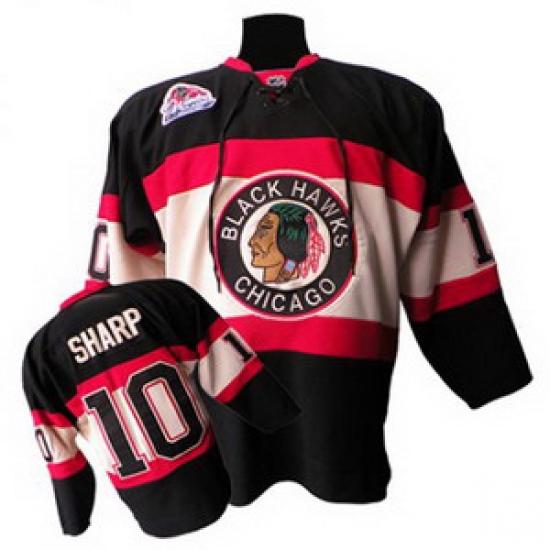 RBK Chicago Blackhawks #10 PATRICK SHARP WINTER CLASSIC Black RBK Chicago Blackhawks #10 PATRICK SHARP WINTER CLASSIC Black