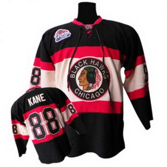 RBK Chicago Blackhawks #88 KANE WINTER CLASSIC Black RBK Chicago Blackhawks #88 KANE WINTER CLASSIC Black