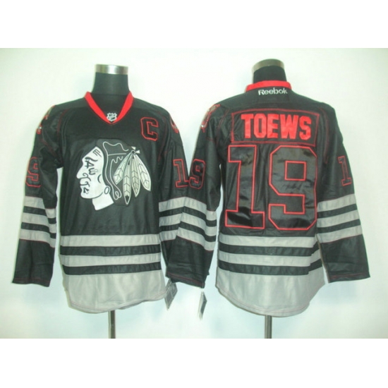 nhl jerseys Chicago Blackhawks 19 Toews black ice new nhl jerseys Chicago Blackhawks 19 Toews black ice new