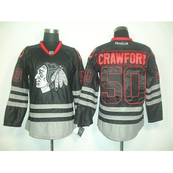nhl jerseys Chicago Blackhawks 50 CRAWFORD black new Ice nhl jerseys Chicago Blackhawks 50 CRAWFORD black new Ice