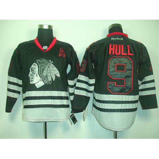 nhl jerseys Chicago Blackhawks 9 HULL black Ice nhl jerseys Chicago Blackhawks 9 HULL black Ice