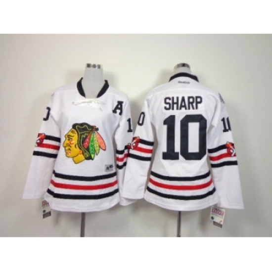 NHL Women chicago blackhawks #10 Patrick Sharp white jerseys(2015 new classic) NHL Women chicago blackhawks #10 Patrick Sharp white jerseys(2015 new classic)