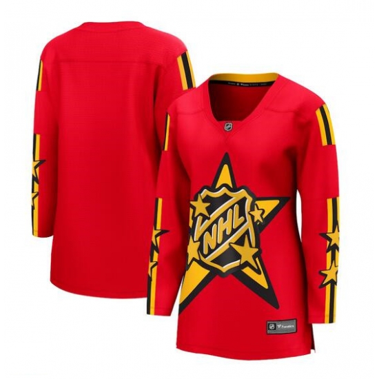 Women All Star Game 2024 Red Breakaway Stitched Hockey Jersey Women All Star Game 2024 Red Breakaway Stitched Hockey Jersey