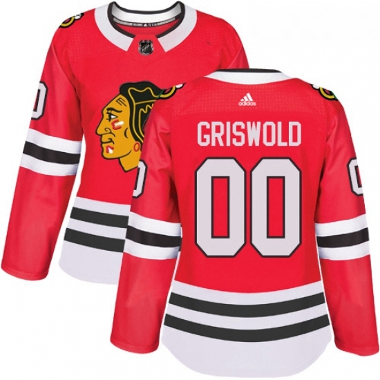 Womens Adidas Chicago Blackhawks 00 Clark Griswold Authentic Red Home NHL Jersey Womens Adidas Chicago Blackhawks 00 Clark Griswold Authentic Red Home NHL Jersey