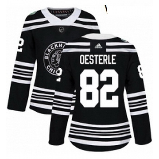 Womens Adidas Chicago Blackhawks 82 Jordan Oesterle Authentic Black 2019 Winter Classic NHL Jersey Womens Adidas Chicago Blackhawks 82 Jordan Oesterle Authentic Black 2019 Winter Classic NHL Jersey