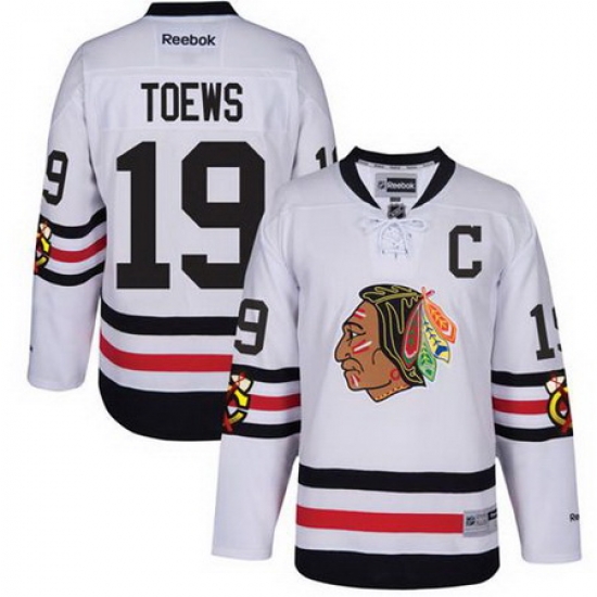 Blackhawks #19 Jonathan Toews White 2017 Winter Classic Stitched Youth NHL Jersey Blackhawks #19 Jonathan Toews White 2017 Winter Classic Stitched Youth NHL Jersey