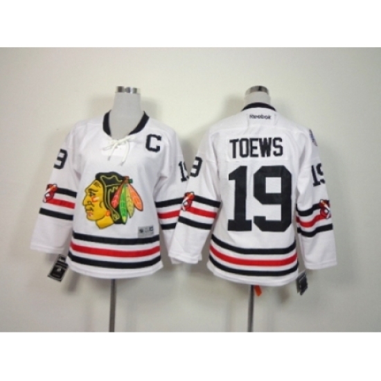 NHL Youth chicago blackhawks #19 Jonathan Toews white jerseys(2015 new classic) NHL Youth chicago blackhawks #19 Jonathan Toews white jerseys(2015 new classic)
