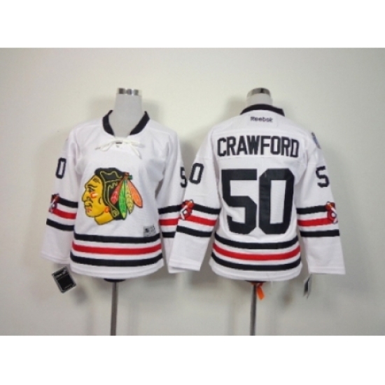 NHL Youth chicago blackhawks #50 Corey Crawford white jerseys(2015 new classic) NHL Youth chicago blackhawks #50 Corey Crawford white jerseys(2015 new classic)