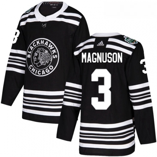 Youth Adidas Chicago Blackhawks 3 Keith Magnuson Authentic Black 2019 Winter Classic NHL Jersey Youth Adidas Chicago Blackhawks 3 Keith Magnuson Authentic Black 2019 Winter Classic NHL Jersey