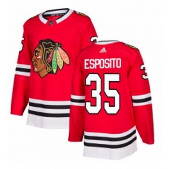Youth Adidas Chicago Blackhawks 35 Tony Esposito Authentic Red Home NHL Jersey Youth Adidas Chicago Blackhawks 35 Tony Esposito Authentic Red Home NHL Jersey