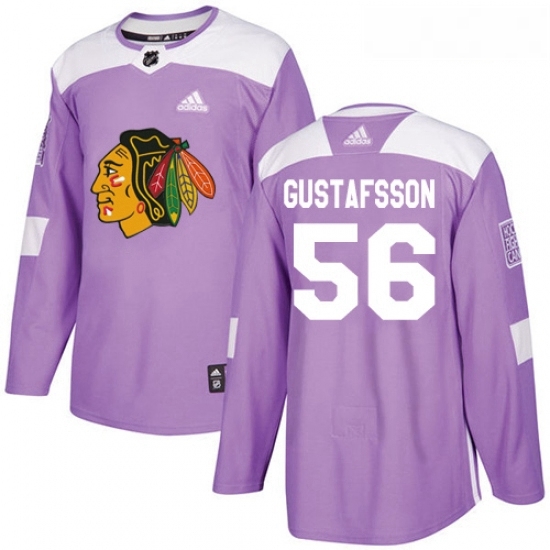 Youth Adidas Chicago Blackhawks 56 Erik Gustafsson Authentic Purple Fights Cancer Practice NHL Jersey Youth Adidas Chicago Blackhawks 56 Erik Gustafsson Authentic Purple Fights Cancer Practice NHL Jersey