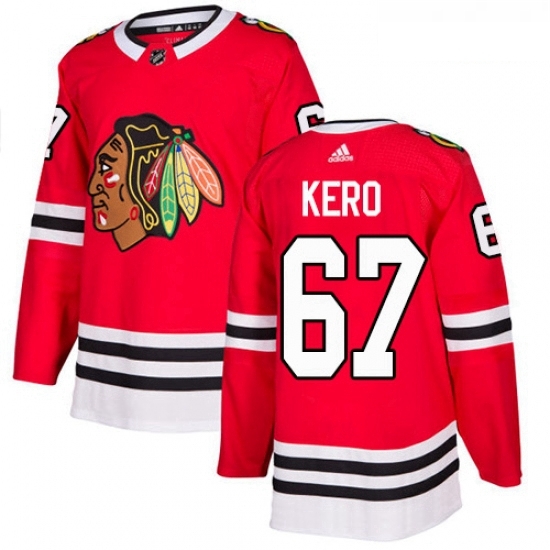 Youth Adidas Chicago Blackhawks 67 Tanner Kero Authentic Red Home NHL Jersey Youth Adidas Chicago Blackhawks 67 Tanner Kero Authentic Red Home NHL Jersey
