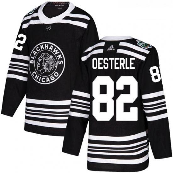 Youth Adidas Chicago Blackhawks 82 Jordan Oesterle Authentic Black 2019 Winter Classic NHL Jersey Youth Adidas Chicago Blackhawks 82 Jordan Oesterle Authentic Black 2019 Winter Classic NHL Jersey