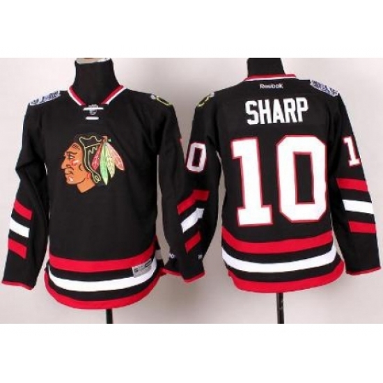 Youth Chicago Blackhawks 10 Patrick Sharp Black 2014 Stadium Series Jersey Youth Chicago Blackhawks 10 Patrick Sharp Black 2014 Stadium Series Jersey