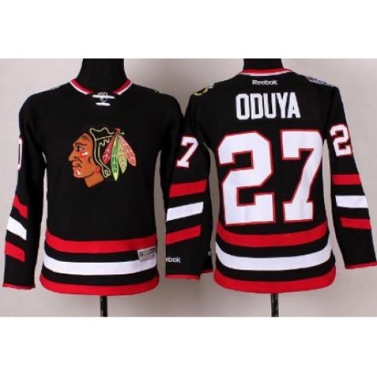 Youth Chicago Blackhawks 27 Johnny Oduya Black 2014 Stadium Series Jersey Youth Chicago Blackhawks 27 Johnny Oduya Black 2014 Stadium Series Jersey