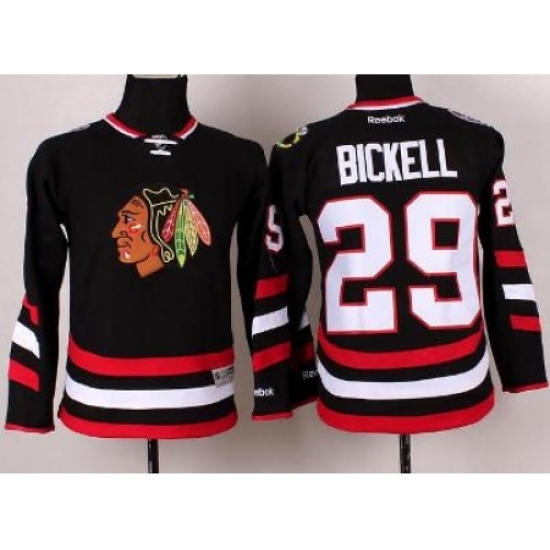 Youth Chicago Blackhawks 29 Bryan Bickell Black 2014 Stadium Series Jersey Youth Chicago Blackhawks 29 Bryan Bickell Black 2014 Stadium Series Jersey