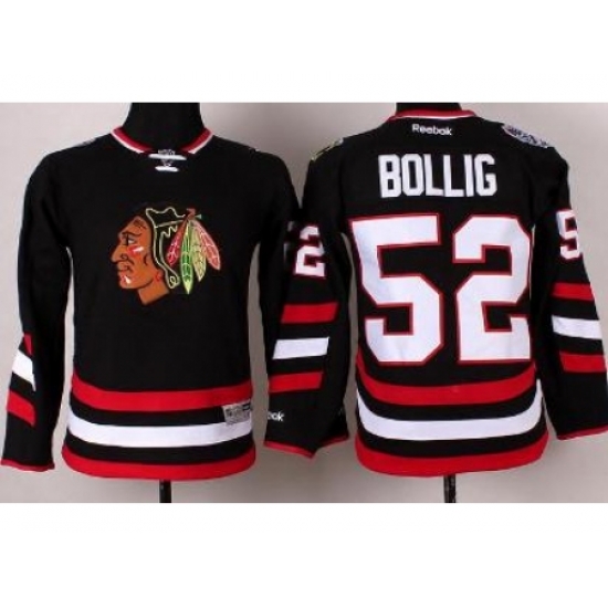 Youth Chicago Blackhawks 52 Brandon Bollig Black 2014 Stadium Series Jersey Youth Chicago Blackhawks 52 Brandon Bollig Black 2014 Stadium Series Jersey
