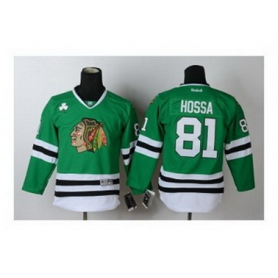 Youth nhl jerseys chicago blackhawks #81 hossa green Youth nhl jerseys chicago blackhawks #81 hossa green