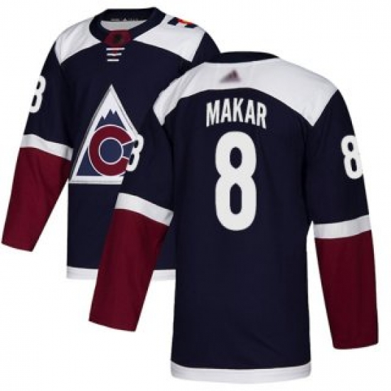 Adidas Colorado Avalanche 8 Cale Makar Navy Alternate Authentic Stitched NHL Jersey Adidas Colorado Avalanche 8 Cale Makar Navy Alternate Authentic Stitched NHL Jersey