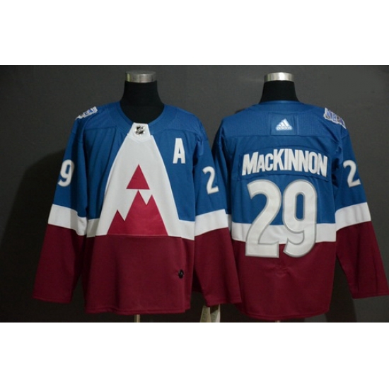 Avalanche 29 Nathan MacKinnon Blue Red 2020 NHL Stadium Series Adidas Jersey Avalanche 29 Nathan MacKinnon Blue Red 2020 NHL Stadium Series Adidas Jersey