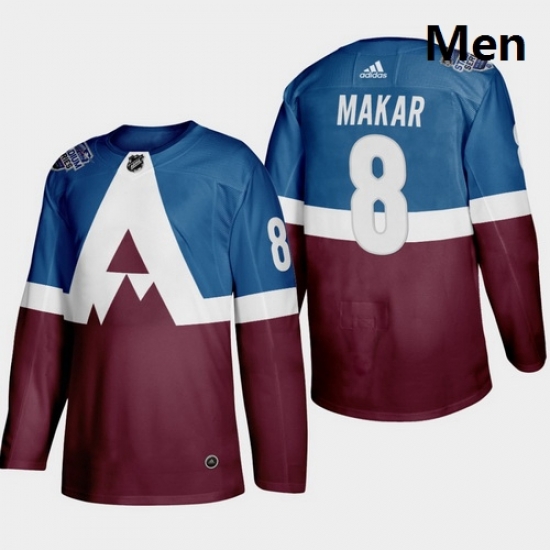 Avalanche 8 Cale Makar Blue Red 2020 NHL Stadium Series Adidas Jersey Avalanche 8 Cale Makar Blue Red 2020 NHL Stadium Series Adidas Jersey