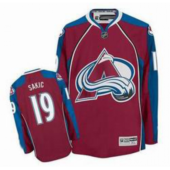 Colorado Avalanche #19 Joe Sakic Red jersey Colorado Avalanche #19 Joe Sakic Red jersey