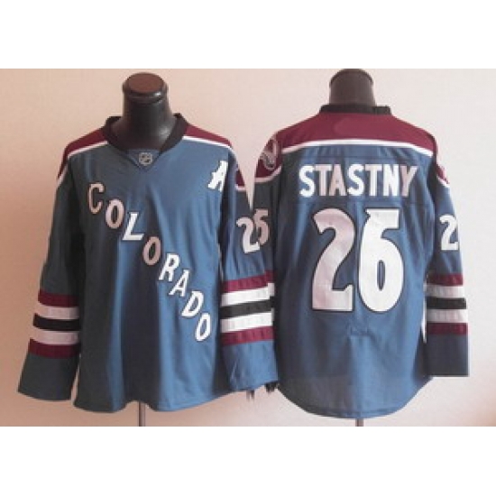 Colorado Avalanche 26 Paul Stastny Blue Jerseys Colorado Avalanche 26 Paul Stastny Blue Jerseys