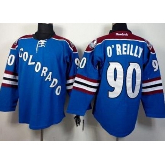 Colorado Avalanche 90 Ryan O'Reilly Blue Stitched NHL Jersey Colorado Avalanche 90 Ryan O'Reilly Blue Stitched NHL Jersey