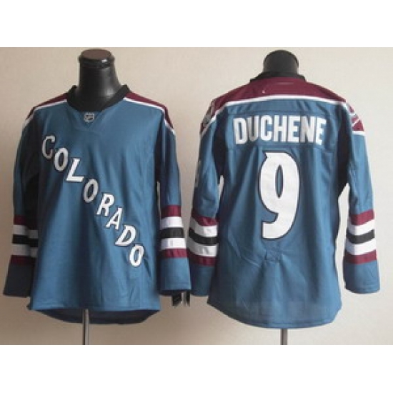 Colorado Avalanche Matt Duchene 9 hockey Blue Jersey Colorado Avalanche Matt Duchene 9 hockey Blue Jersey