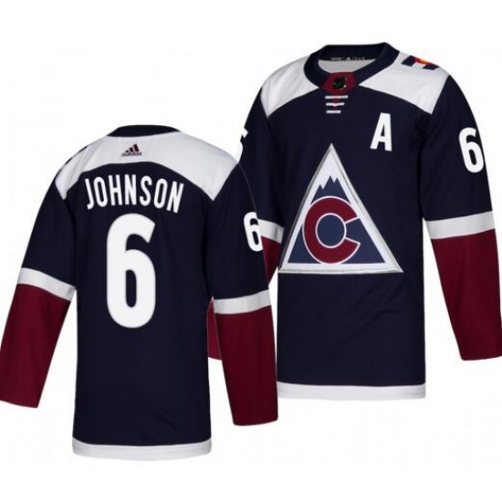 Men 6 Johnson Adidas Navy Jersey Men 6 Johnson Adidas Navy Jersey