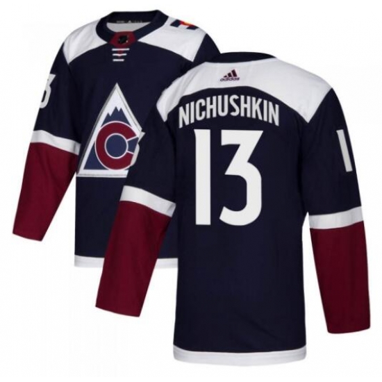 Men Colorado Avalanche #13 Valerie Nichushkin Blue Stitched adidas NHL Jersey Men Colorado Avalanche #13 Valerie Nichushkin Blue Stitched adidas NHL Jersey