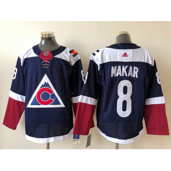 Men Colorado Avalanche 8 Cale Makar Blue 2020 21 Reverse Retro Adidas Jersey Men Colorado Avalanche 8 Cale Makar Blue 2020 21 Reverse Retro Adidas Jersey