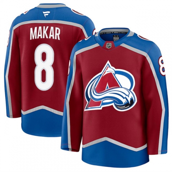Men Colorado Avalanche 8 Cale Makar Burgundy 2024 25 Home Stitched Jersey Men Colorado Avalanche 8 Cale Makar Burgundy 2024 25 Home Stitched Jersey