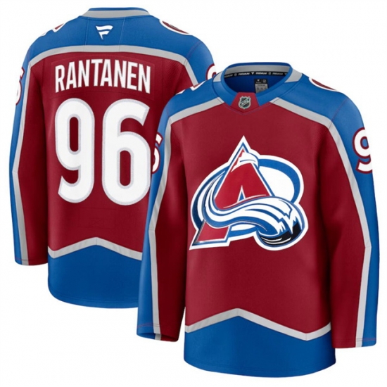Men Colorado Avalanche 96 Mikko Rantanen Burgundy 2024 25 Home Stitched Jersey Men Colorado Avalanche 96 Mikko Rantanen Burgundy 2024 25 Home Stitched Jersey