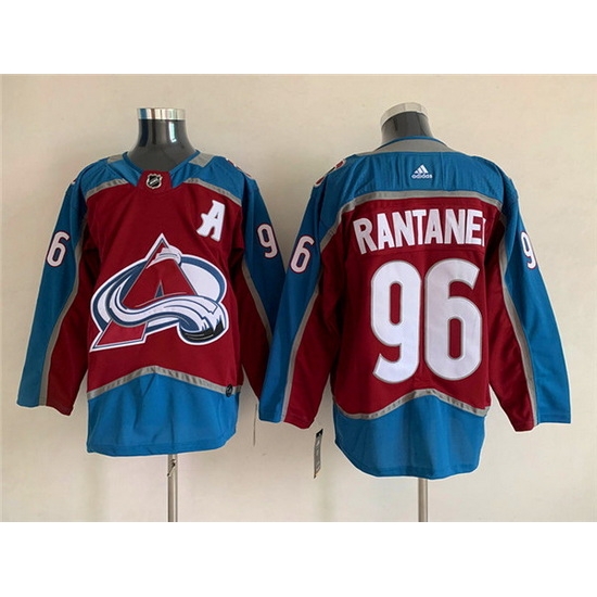 Men Colorado Avalanche 96 Mikko Rantanen Burgundy Stitched Jersey Men Colorado Avalanche 96 Mikko Rantanen Burgundy Stitched Jersey