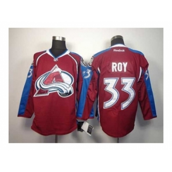 NHL Jerseys Colorado Avalanche #33 Roy red-blue NHL Jerseys Colorado Avalanche #33 Roy red-blue