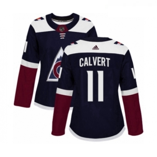 Womens Adidas Colorado Avalanche 11 Matt Calvert Premier Navy Blue Alternate NHL Jersey Womens Adidas Colorado Avalanche 11 Matt Calvert Premier Navy Blue Alternate NHL Jersey