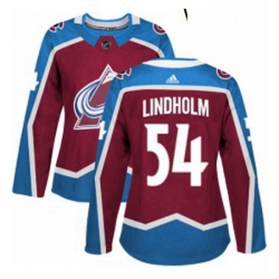 Womens Adidas Colorado Avalanche 54 Anton Lindholm Premier Burgundy Red Home NHL Jersey Womens Adidas Colorado Avalanche 54 Anton Lindholm Premier Burgundy Red Home NHL Jersey
