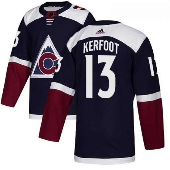 Youth Adidas Colorado Avalanche 13 Alexander Kerfoot Authentic Navy Blue Alternate NHL Jersey Youth Adidas Colorado Avalanche 13 Alexander Kerfoot Authentic Navy Blue Alternate NHL Jersey
