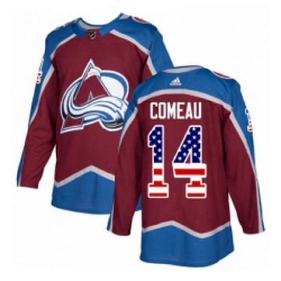 Youth Adidas Colorado Avalanche 14 Blake Comeau Authentic Burgundy Red USA Flag Fashion NHL Jersey Youth Adidas Colorado Avalanche 14 Blake Comeau Authentic Burgundy Red USA Flag Fashion NHL Jersey