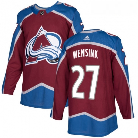 Youth Adidas Colorado Avalanche 27 John Wensink Premier Burgundy Red Home NHL Jersey Youth Adidas Colorado Avalanche 27 John Wensink Premier Burgundy Red Home NHL Jersey