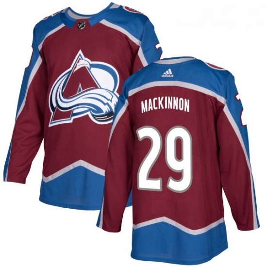 Youth Adidas Colorado Avalanche 29 Nathan MacKinnon Authentic Burgundy Red Home NHL Jersey Youth Adidas Colorado Avalanche 29 Nathan MacKinnon Authentic Burgundy Red Home NHL Jersey