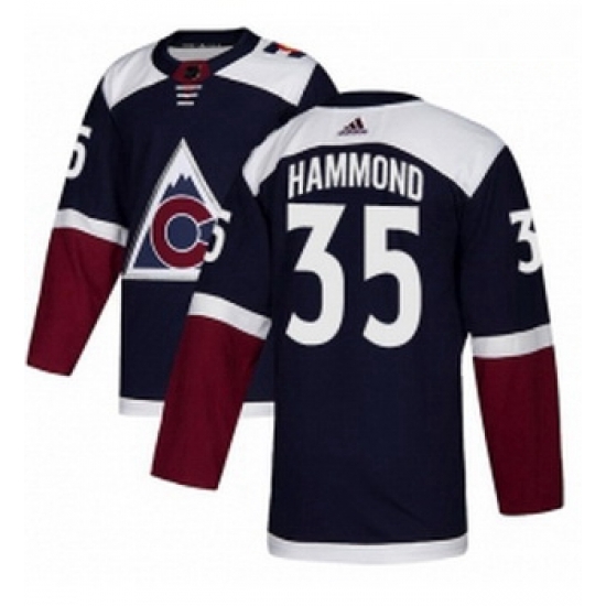Youth Adidas Colorado Avalanche 35 Andrew Hammond Authentic Navy Blue Alternate NHL Jersey Youth Adidas Colorado Avalanche 35 Andrew Hammond Authentic Navy Blue Alternate NHL Jersey