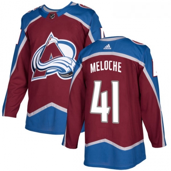 Youth Adidas Colorado Avalanche 41 Nicolas Meloche Authentic Burgundy Red Home NHL Jersey Youth Adidas Colorado Avalanche 41 Nicolas Meloche Authentic Burgundy Red Home NHL Jersey