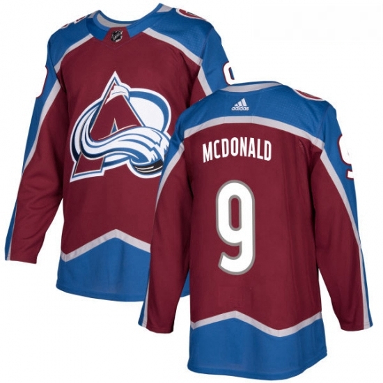 Youth Adidas Colorado Avalanche 9 Lanny McDonald Authentic Burgundy Red Home NHL Jersey Youth Adidas Colorado Avalanche 9 Lanny McDonald Authentic Burgundy Red Home NHL Jersey