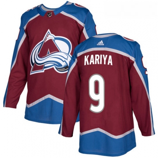 Youth Adidas Colorado Avalanche 9 Paul Kariya Authentic Burgundy Red Home NHL Jersey Youth Adidas Colorado Avalanche 9 Paul Kariya Authentic Burgundy Red Home NHL Jersey