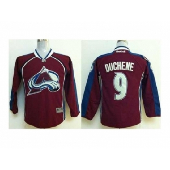 Youth NHL Jerseys Colorado Avalanche #9 Duchene red Youth NHL Jerseys Colorado Avalanche #9 Duchene red